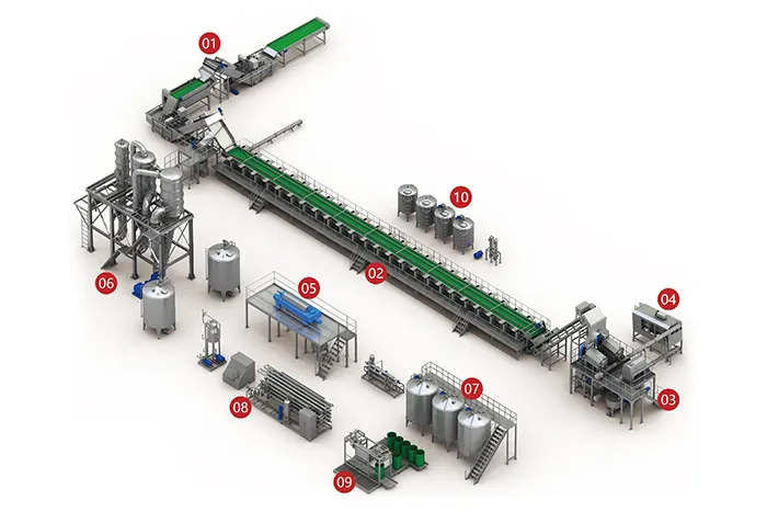 Tropical Fruit Processing Line